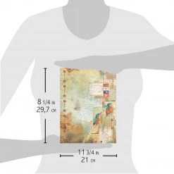 Diario Di Bordo - A4 Rice Paper Repubbliche Marinare Ciao Bella Collection