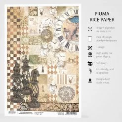 Reform Club - A4 Rice Paper Voyages Extraordinaires Ciao Bella Collection