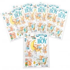 A4 Decoupage Rice Paper Ninna Nanna Boy - A4 Rice Paper Ninna Nanna Boy Ciao Bella Collection