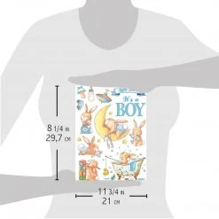 A4 Decoupage Rice Paper Ninna Nanna Boy - A4 Rice Paper Ninna Nanna Boy Ciao Bella Collection