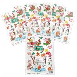 Zoe & Ziggy - A4 Rice Paper Zoe & Ziggy Ciao Bella Collection A4 Decoupage Rice Paper