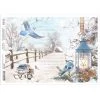 The World Changes When It Snow - A4 Rice Paper Time For Home Ciao Bella Collection A4 Decoupage Rice Paper 1 The World Changes When It Snow - A4 Rice Paper Time For Home Ciao Bella Collection A4 Decoupage Rice Paper