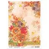 All At Once Summer Collapsed Into Fall - A4 Rice Paper Sound Of Autumn Ciao Bella Collection A4 Decoupage Rice Paper