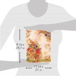All At Once Summer Collapsed Into Fall - A4 Rice Paper Sound Of Autumn Ciao Bella Collection A4 Decoupage Rice Paper