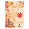 Sweet October - A4 Rice Paper Sound Of Autumn Ciao Bella Collection