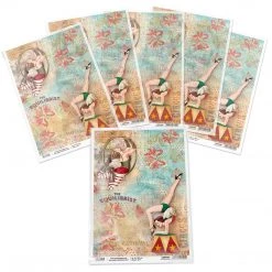 The Equilibrist - A4 Rice Paper The Greatest Show Ciao Bella Collection