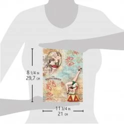 The Equilibrist - A4 Rice Paper The Greatest Show Ciao Bella Collection