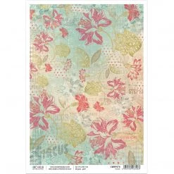 A4 Decoupage Rice Paper Parade - A4 Rice Paper The Greatest Show Ciao Bella Collection