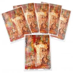 Oxido - A4 Rice Paper Collateral Rust Ciao Bella Collection 8 Oxido - A4 Rice Paper Collateral Rust Ciao Bella Collection