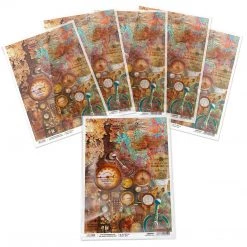 Collateral Rust - A4 Rice Paper Collateral Rust Ciao Bella Collection