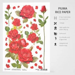 Pasión - A4 Rice Paper Tango Ciao Bella Collection A4 Decoupage Rice Paper