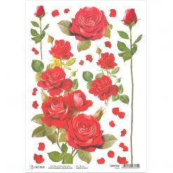 Pasión - A4 Rice Paper Tango Ciao Bella Collection A4 Decoupage Rice Paper