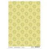 A4 Decoupage Rice Paper Flower Power - A4 Rice Paper The Seventies Ciao Bella Collection