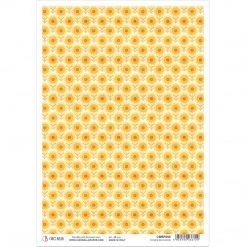 Flower Revolution - A4 Rice Paper The Seventies Ciao Bella Collection