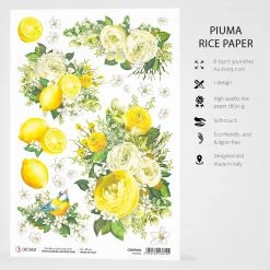 Taormina - A4 Rice Paper Sicilia Ciao Bella Collection A4 Decoupage Rice Paper