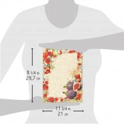 A4 Decoupage Rice Paper Sweet Countryside - A4 Rice Paper Under The Tuscan Sun Ciao Bella Collection