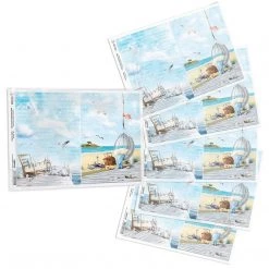 Find Your Happy Place - A4 Rice Paper Sound Of Summer Ciao Bella Collection