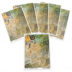 Modern Times - A4 Rice Paper Modern Times Ciao Bella Collection A4 Decoupage Rice Paper