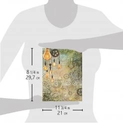 Modern Times - A4 Rice Paper Modern Times Ciao Bella Collection A4 Decoupage Rice Paper