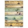 Industrial Wood - A4 Rice Paper Modern Times Ciao Bella Collection A4 Decoupage Rice Paper