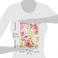 A4 Decoupage Rice Paper Hummingbird - A4 Rice Paper Microcosmos Ciao Bella Collection