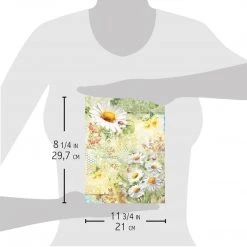 Daisies & Ladybugs - A4 Rice Paper Microcosmos Ciao Bella Collection
