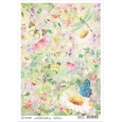 Microcosmos - A4 Rice Paper Microcosmos Ciao Bella Collection A4 Decoupage Rice Paper