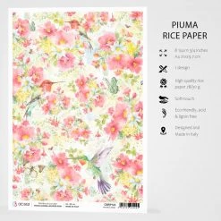 Nature's Midst - A4 Rice Paper Microcosmos Ciao Bella Collection