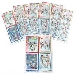 Northern Lights Stamps - A4 Rice Paper Northern Lights Ciao Bella Collection