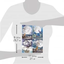 Moon & Me Cards - A4 Rice Paper Moon & Me Ciao Bella Collection A4 Decoupage Rice Paper 9 Moon & Me Cards - A4 Rice Paper Moon & Me Ciao Bella Collection A4 Decoupage Rice Paper