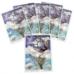 Window In The Clouds - A4 Rice Paper Moon & Me Ciao Bella Collection A4 Decoupage Rice Paper