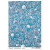 A4 Decoupage Rice Paper Flying Balloons - A4 Rice Paper Moon & Me Ciao Bella Collection