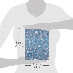 A4 Decoupage Rice Paper Flying Balloons - A4 Rice Paper Moon & Me Ciao Bella Collection