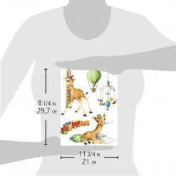 Bedtime - A4 Rice Paper My First Year Ciao Bella Collection A4 Decoupage Rice Paper