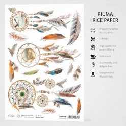 Dreamcatcher - A4 Rice Paper Delta Ciao Bella Collection