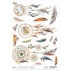 Dreamcatcher - A4 Rice Paper Delta Ciao Bella Collection