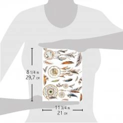 Dreamcatcher - A4 Rice Paper Delta Ciao Bella Collection 9 Dreamcatcher - A4 Rice Paper Delta Ciao Bella Collection