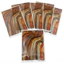 A4 Decoupage Rice Paper Red Oak Wood - A4 Rice Paper Delta Ciao Bella Collection