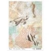 A4 Decoupage Rice Paper Oceanic - A4 Rice Paper Sign Of The Times Ciao Bella Collection 1 A4 Decoupage Rice Paper Oceanic - A4 Rice Paper Sign Of The Times Ciao Bella Collection