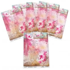 A4 Decoupage Rice Paper Spring Melodies - A4 Rice Paper The Sound Of Spring Ciao Bella Collection