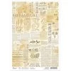 Species Plantarium - A4 Rice Paper Sign Of The Times Ciao Bella Collection A4 Decoupage Rice Paper