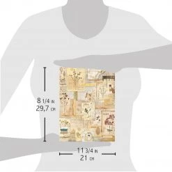 Book Of Dried Flowers - A4 Rice Paper Sign Of The Times Ciao Bella Collection A4 Decoupage Rice Paper 9 Book Of Dried Flowers - A4 Rice Paper Sign Of The Times Ciao Bella Collection A4 Decoupage Rice Paper