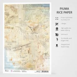 Flight Of The Birds - A4 Rice Paper Sign Of The Times Ciao Bella Collection