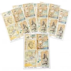 A4 Decoupage Rice Paper Sign Of The Times Cards - A4 Rice Paper Sign Of The Times Ciao Bella Collection