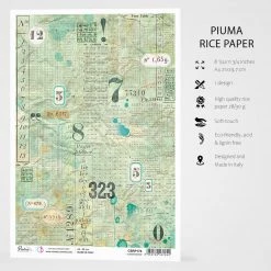 A4 Decoupage Rice Paper Classification - A4 Rice Paper Sign Of The Times Ciao Bella Collection