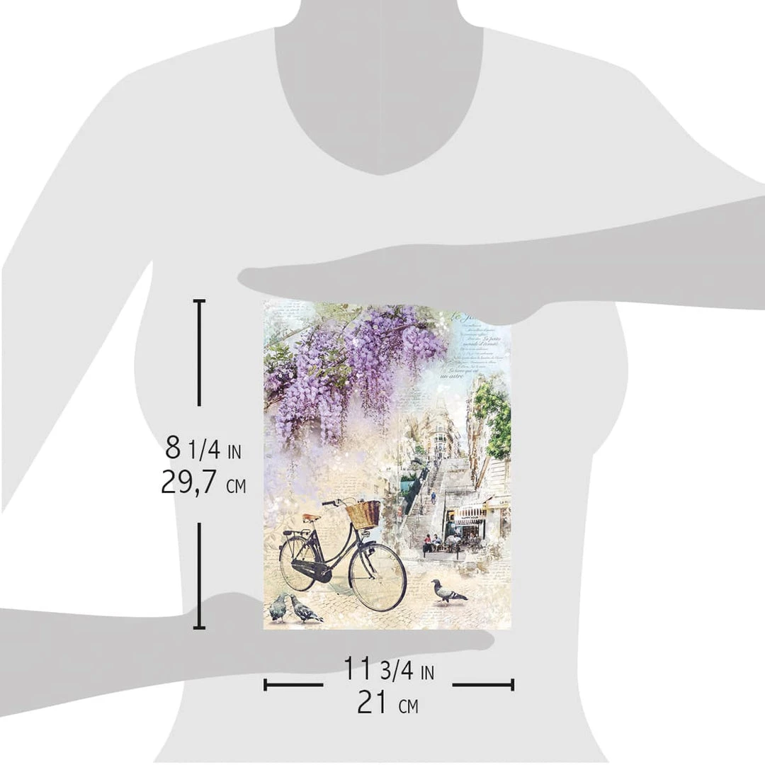 Le Jardin - A4 Rice Paper Notre Vie Ciao Bella Collection A4 Decoupage Rice Paper 6 Le Jardin - A4 Rice Paper Notre Vie Ciao Bella Collection A4 Decoupage Rice Paper