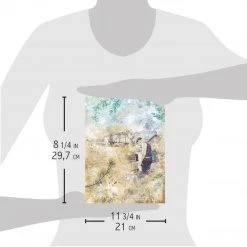 Le Bouquiniste - A4 Rice Paper Notre Vie Ciao Bella Collection 9 Le Bouquiniste - A4 Rice Paper Notre Vie Ciao Bella Collection