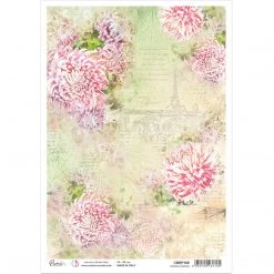 Poemes D'amour - A4 Rice Paper Notre Vie Ciao Bella Collection A4 Decoupage Rice Paper