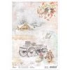Winter / Christmas Winter Mood - A4 Rice Paper The Gift Of Love Ciao Bella Collection