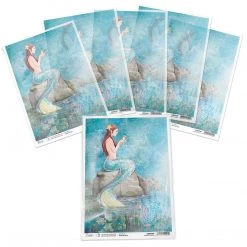 Mermaid's Secret - A4 Rice Paper Underwater Love Ciao Bella Collection